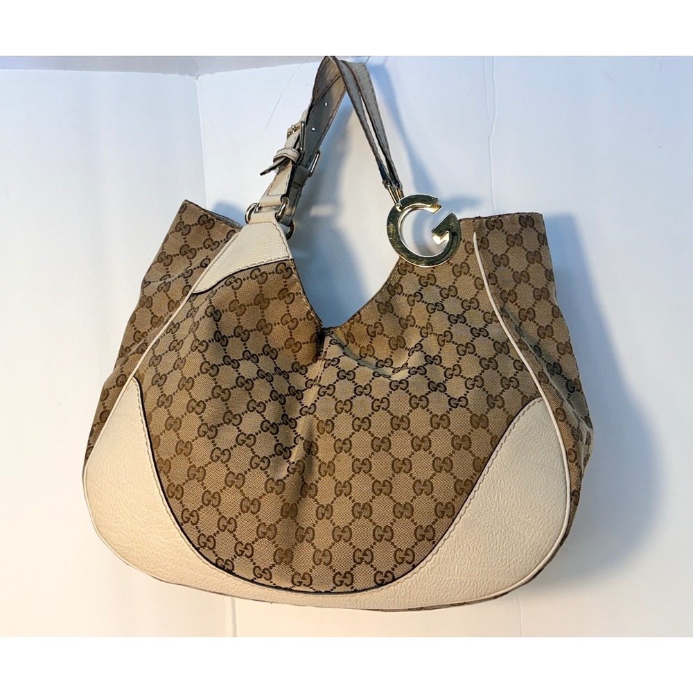 Gucci Charlotte GG hobo bag w COA